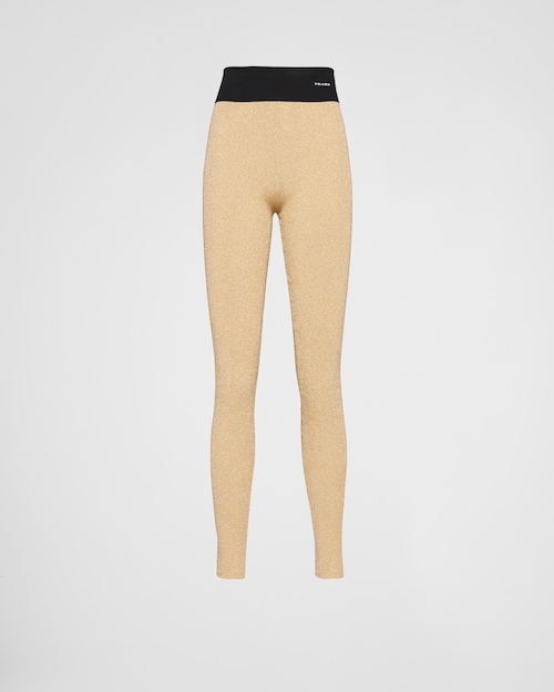 Prada Legging en lamé 1