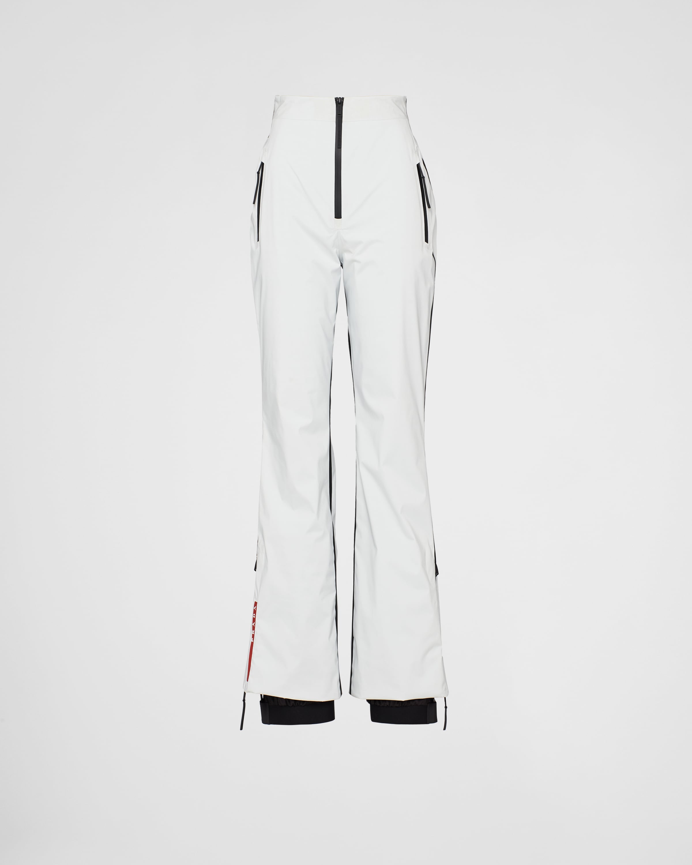 Prada Extreme-tex Stretch Ski Pants In Chalk White