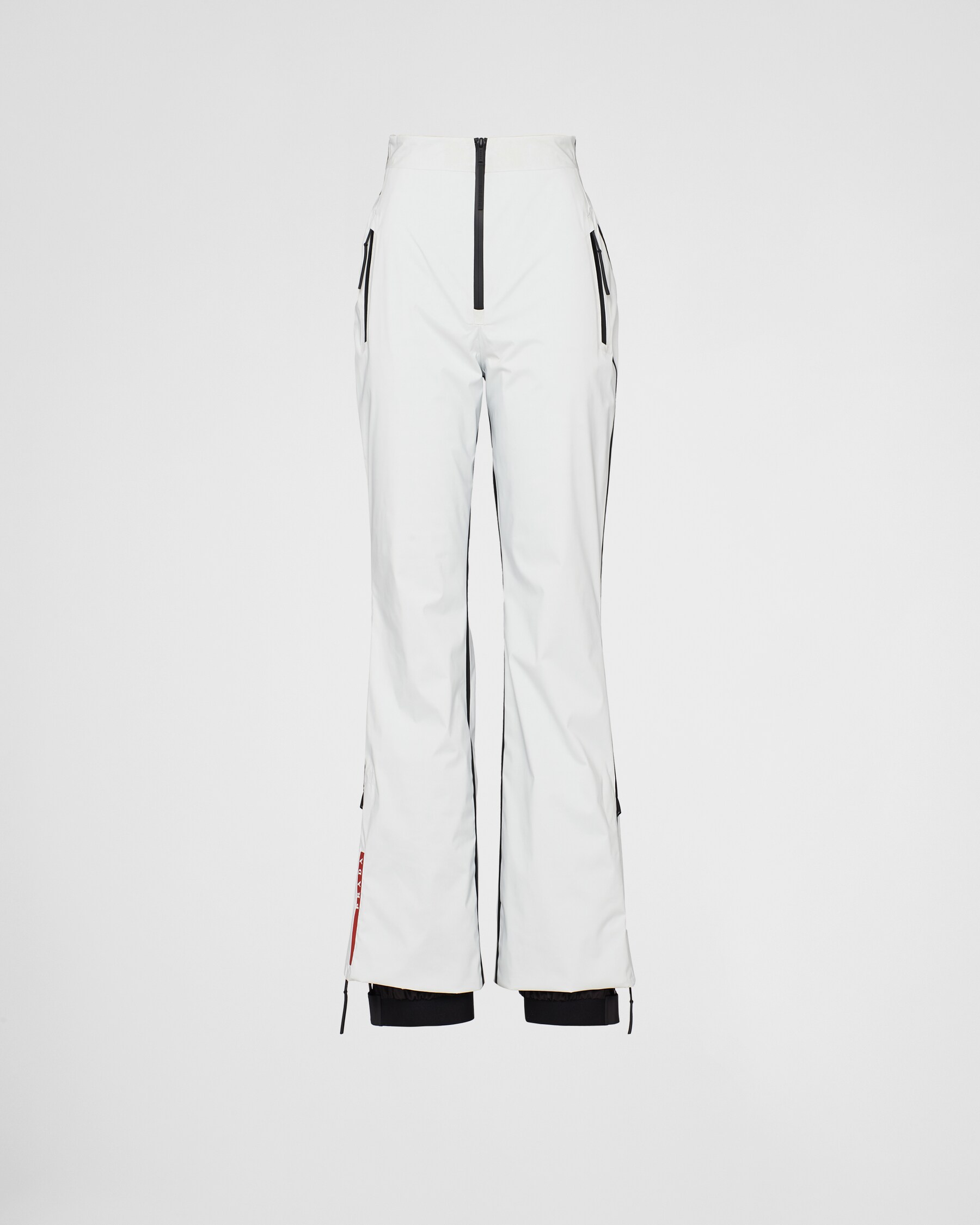 Chalk White Extremetex Stretch Ski Pants PRADA