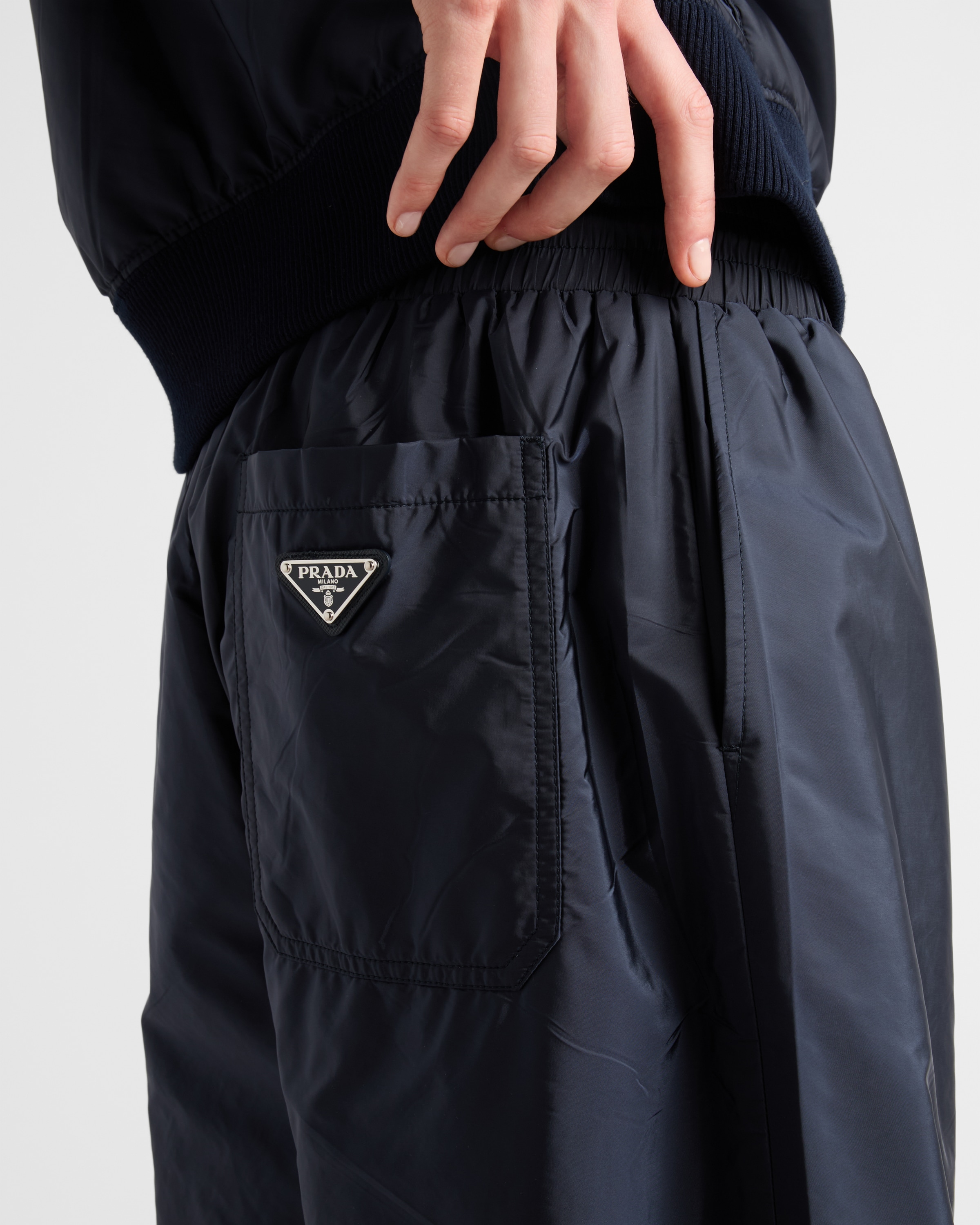 Prada 2018aw リナイロン スラックス Re-Nylon 18aw Prada 2018aw リナイロン スラックス Re-Nylon 18aw（PRADA RE