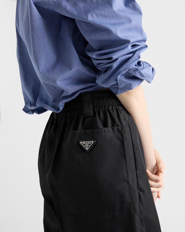 Re-Nylon joggers - Black