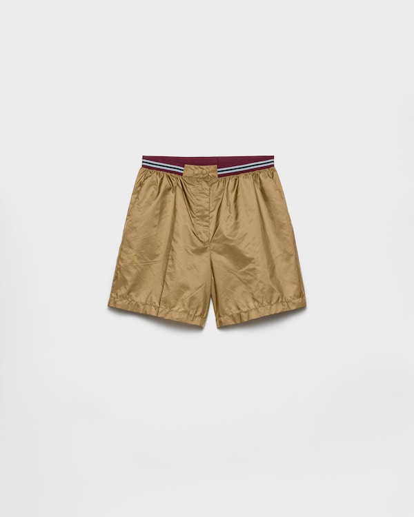 Lightweight Re-Nylon Bermuda shorts - Sesame Lightweight Re-Nylon Bermuda shorts - Sesame