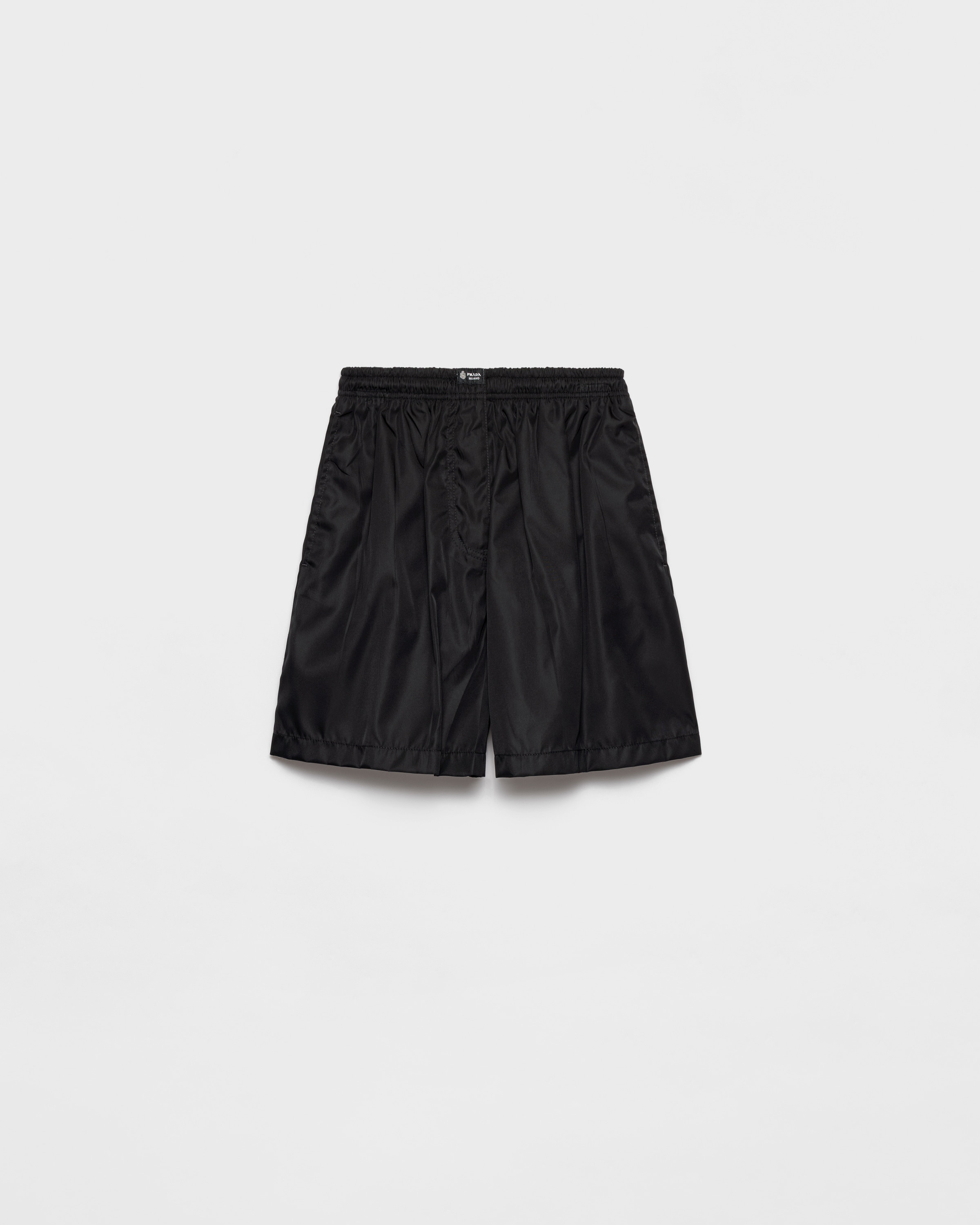 Black Re-nylon Shorts | PRADA - United States