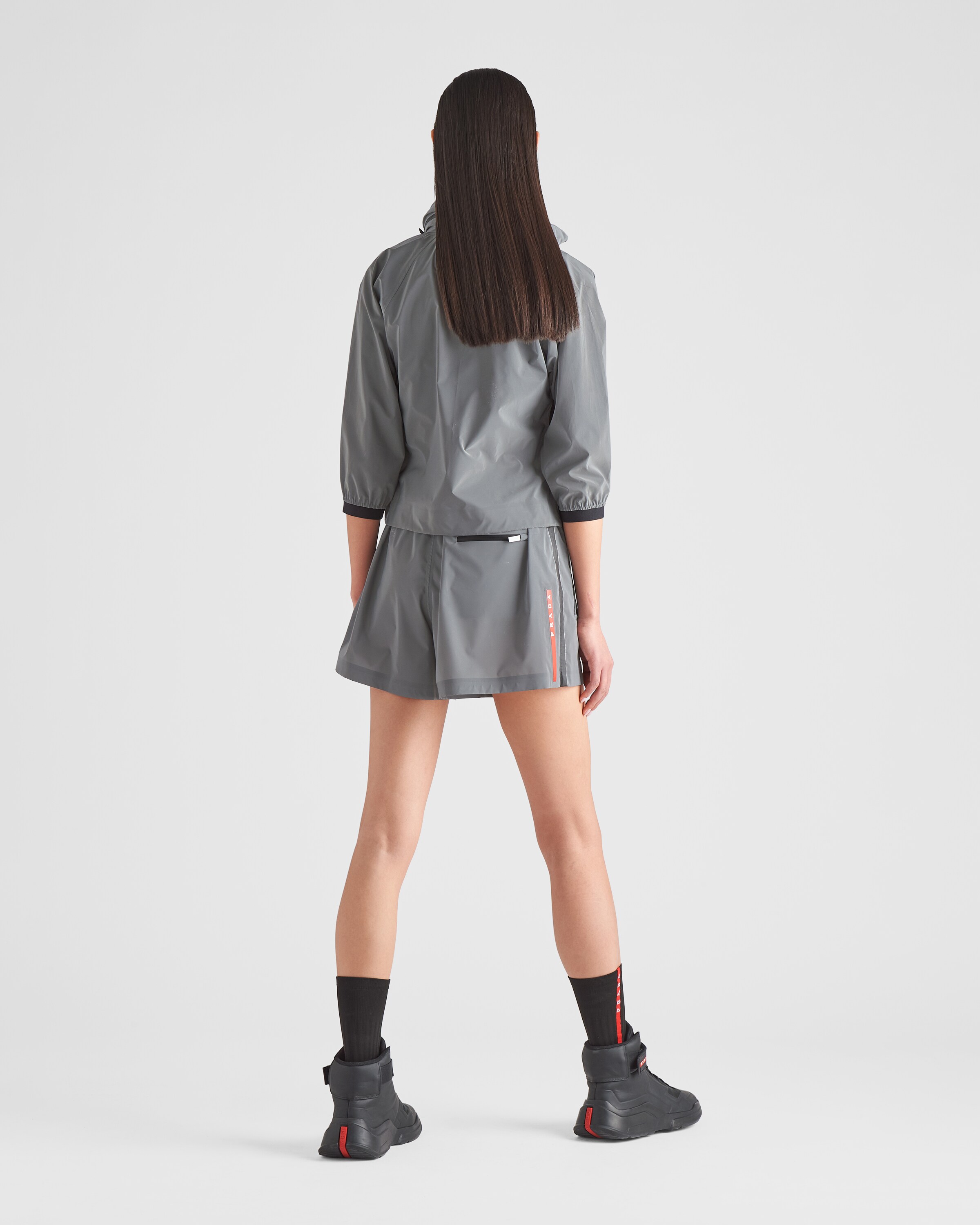Prada Reflex fabric shorts 5
