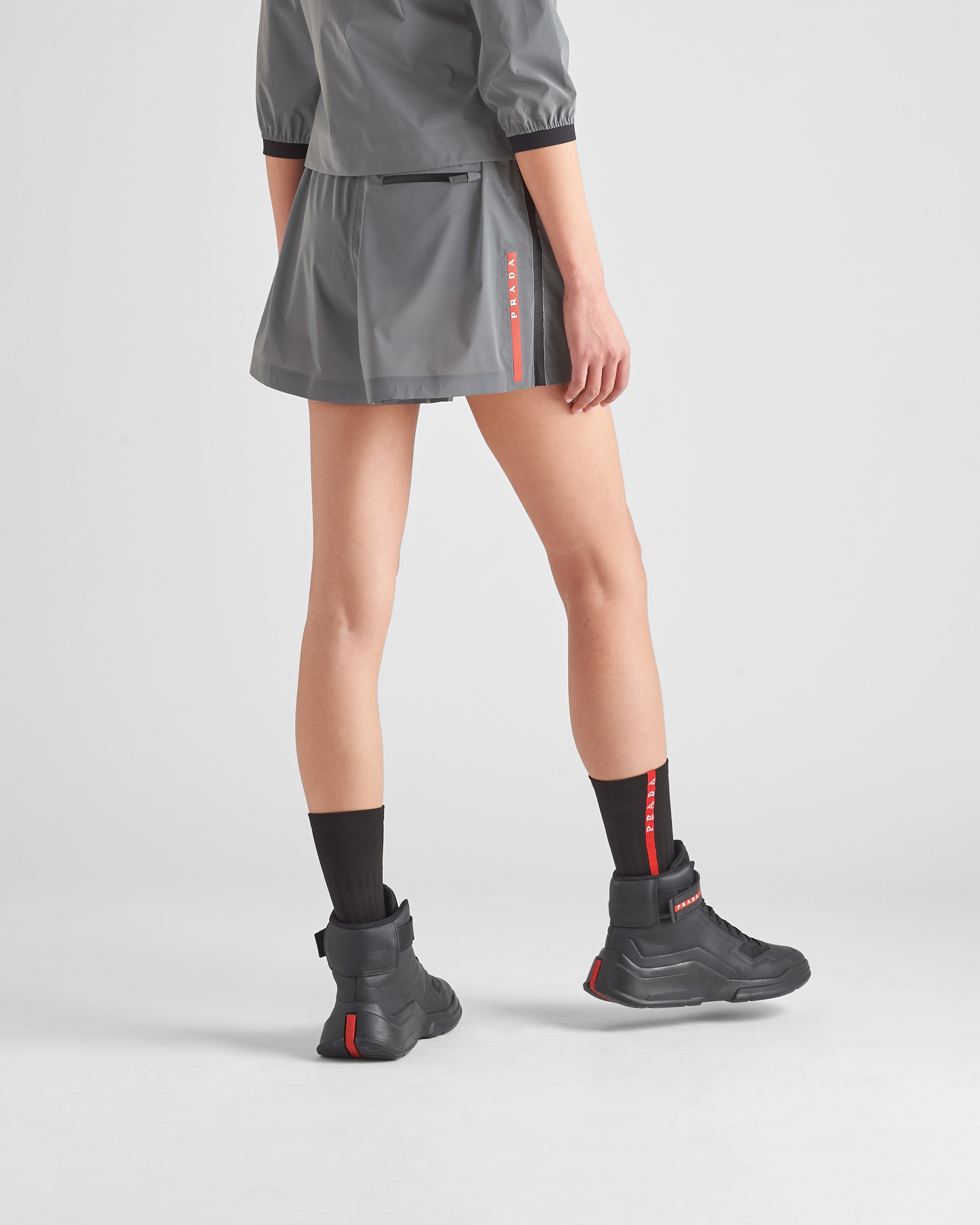 Prada Reflex fabric shorts 3