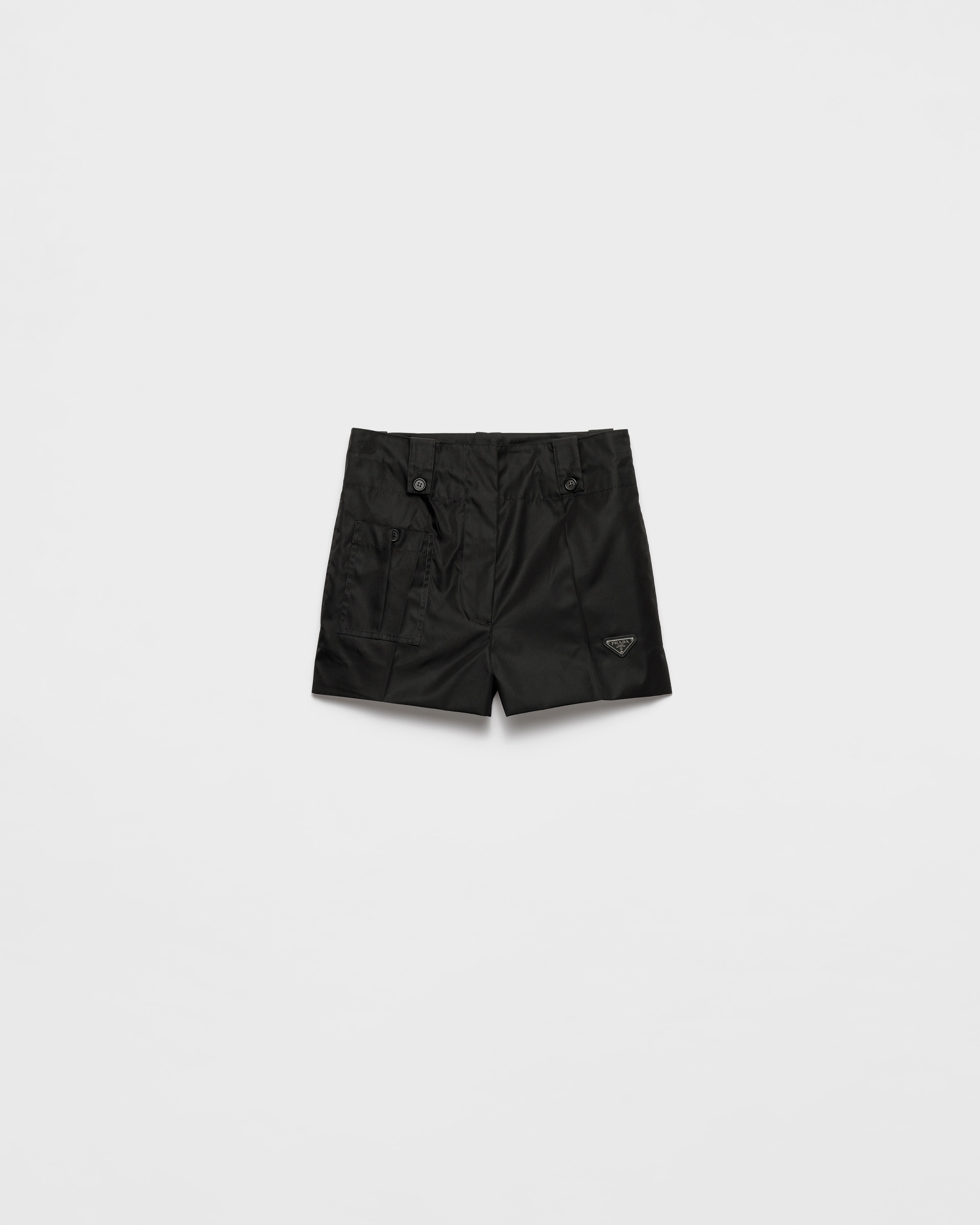 Black Re-Nylon shorts | PRADA