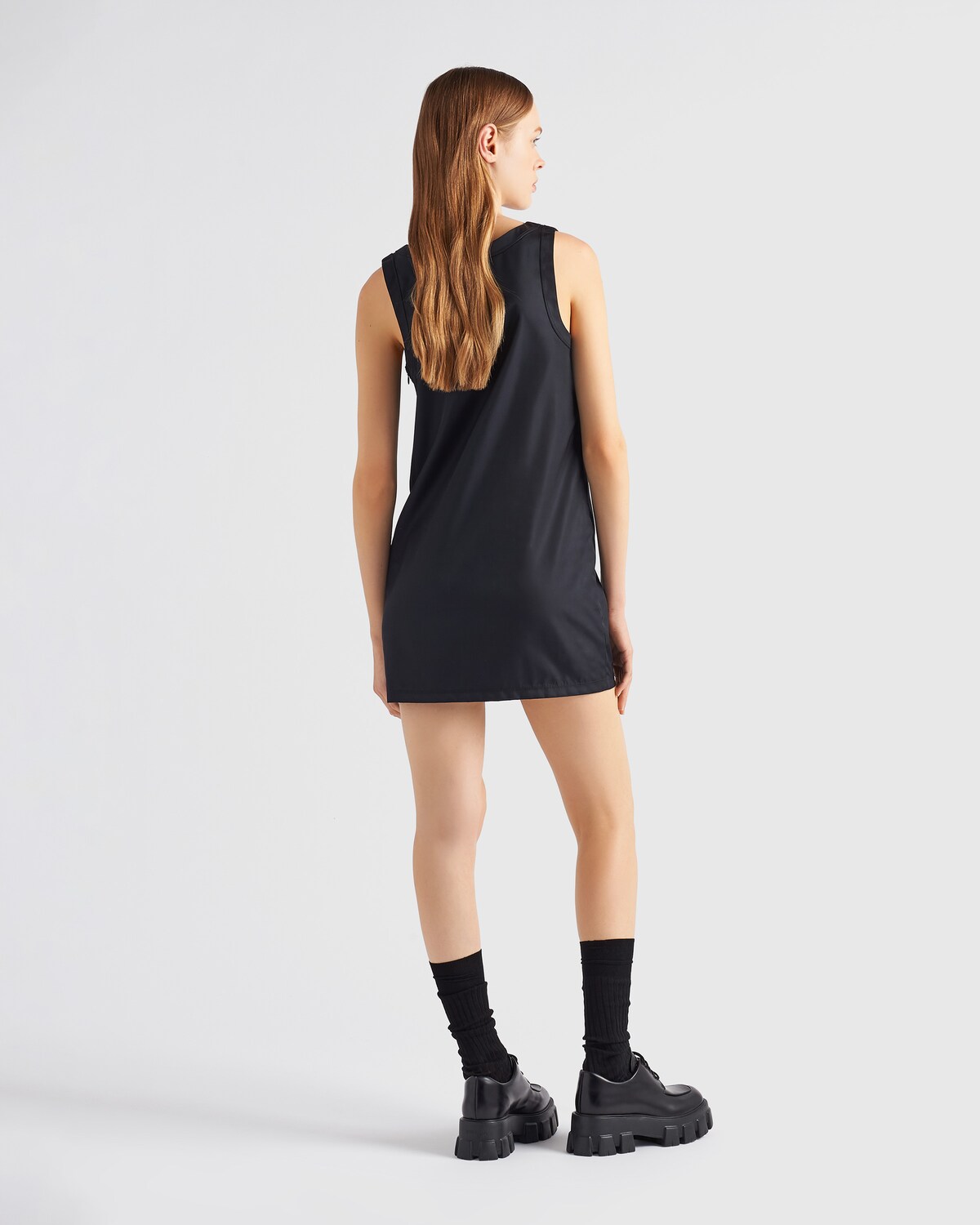 Black Short Re-Nylon Dress main image 1