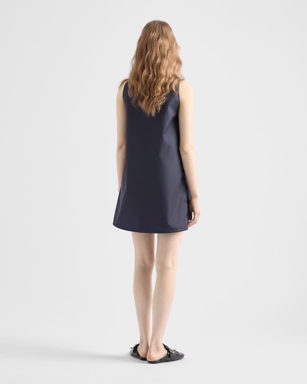 Re-Nylon mini-dress - Blue Re-Nylon mini-dress - Blue