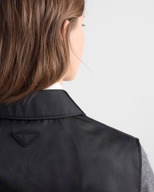 Re-Nylon ミニドレス - ブラック Re-Nylon ミニドレス - ブラック