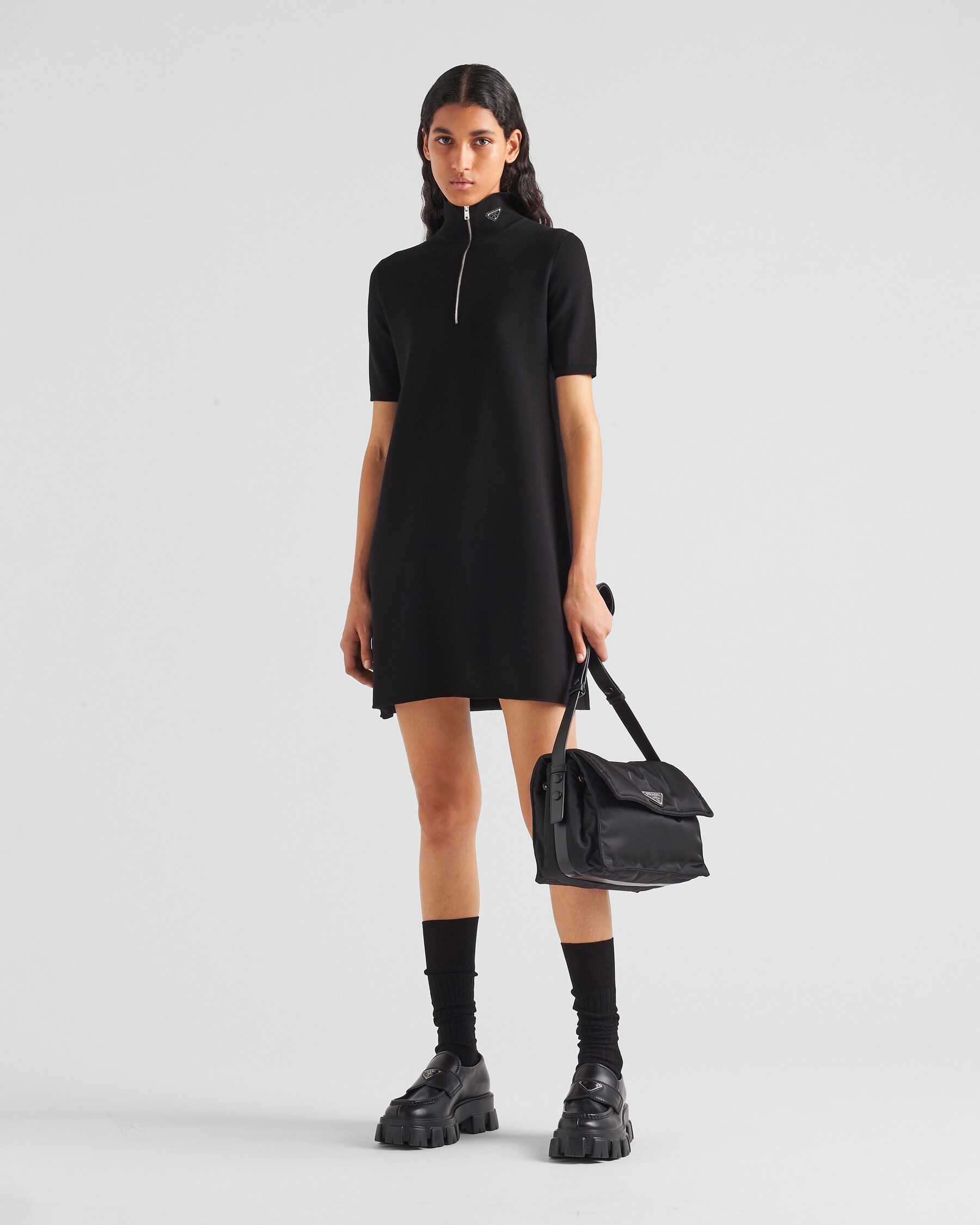 Prada Multicolor Viscose Casual Dress