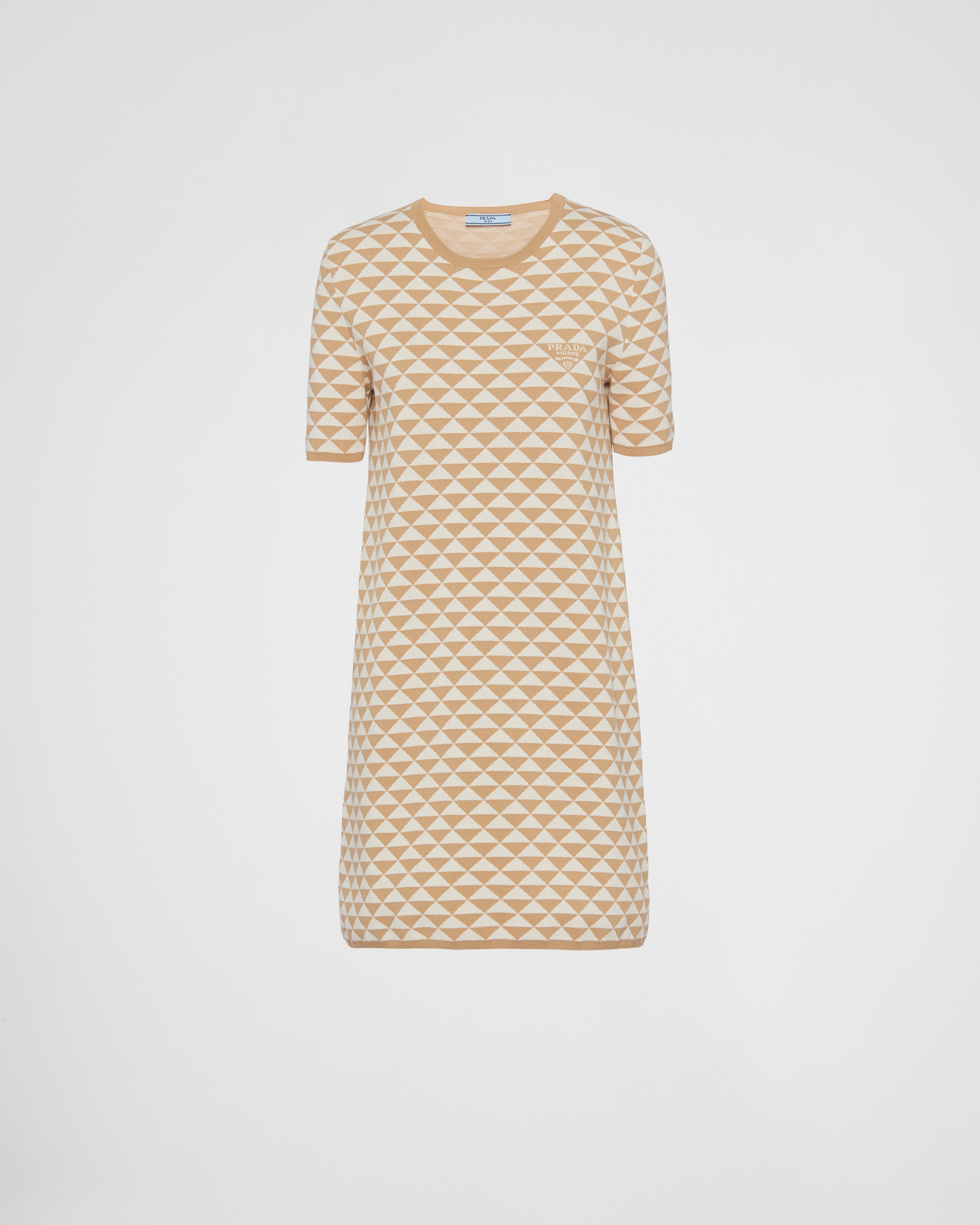 Prada top jacquard dress