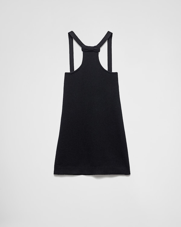 ワンピース PRADA SS25 Black wool mini dress (23A11SOOO16BJ F0002) Black Wool dress | PRADA
