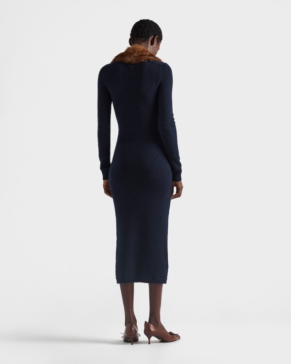 Cashmere dress - Navy Cashmere dress - Navy