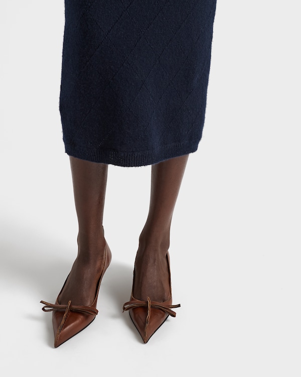 Cashmere dress - Navy Cashmere dress - Navy