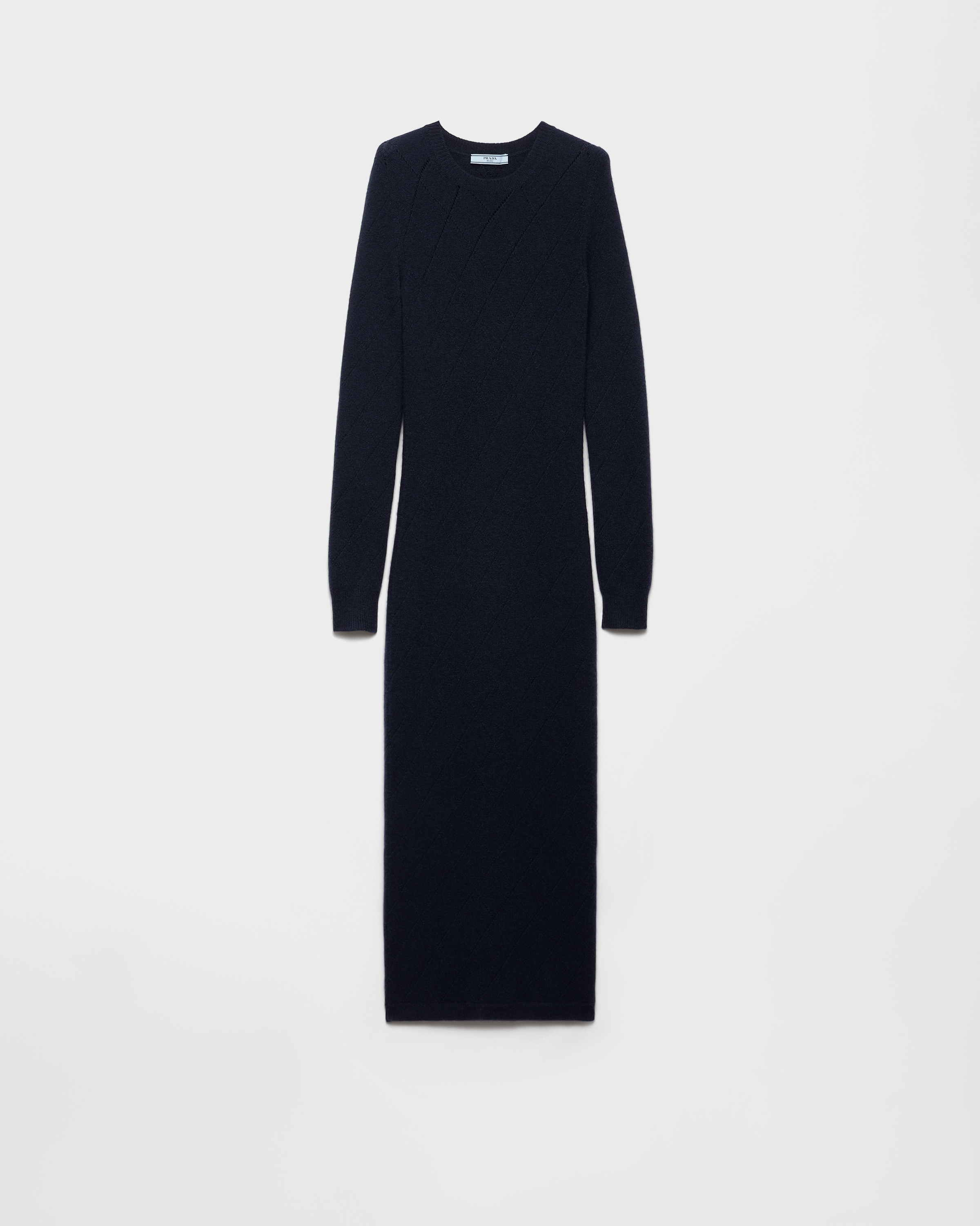 Navy Cashmere dress | PRADA - United States
