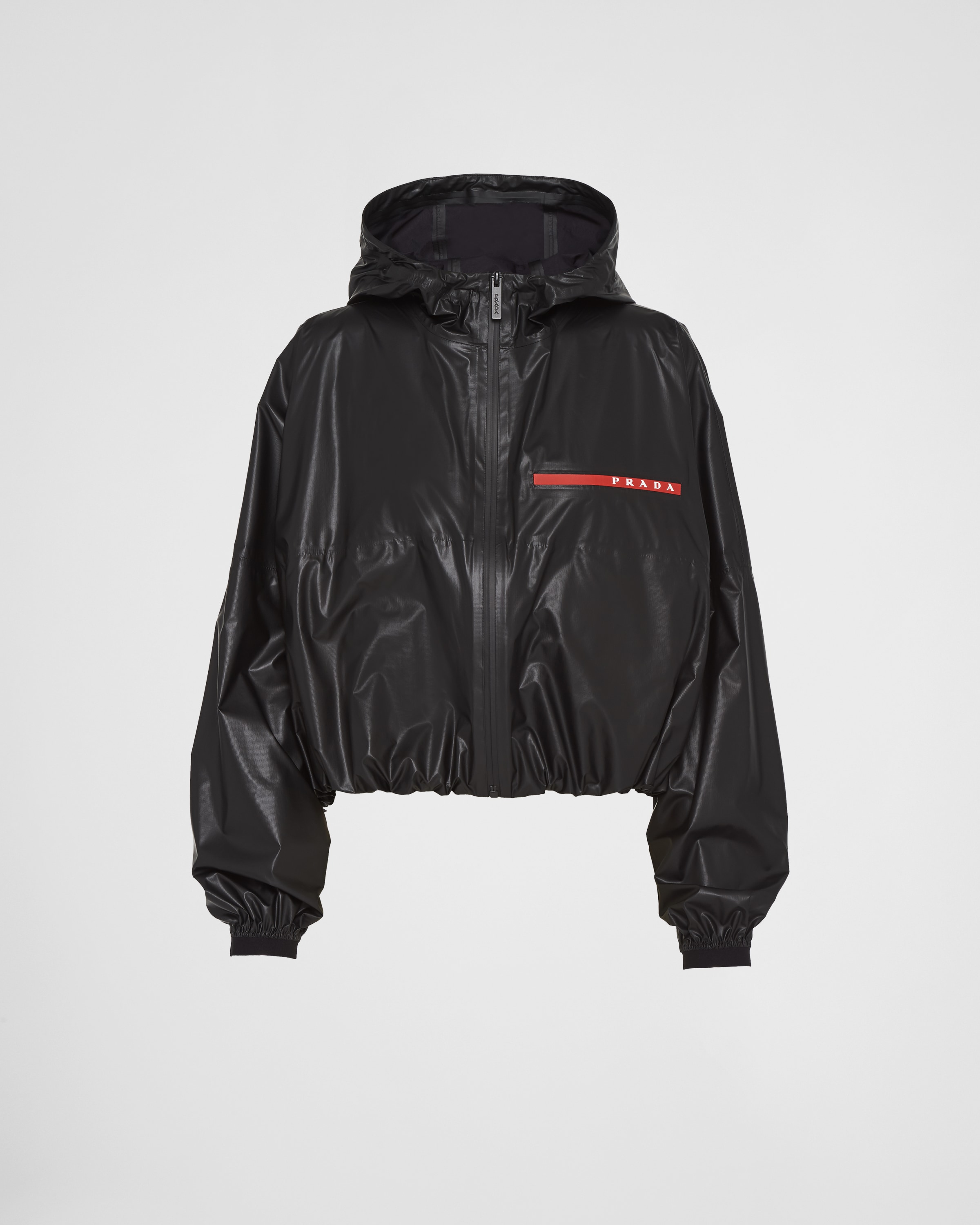 Black Light Re nylon Hooded Jacket PRADA