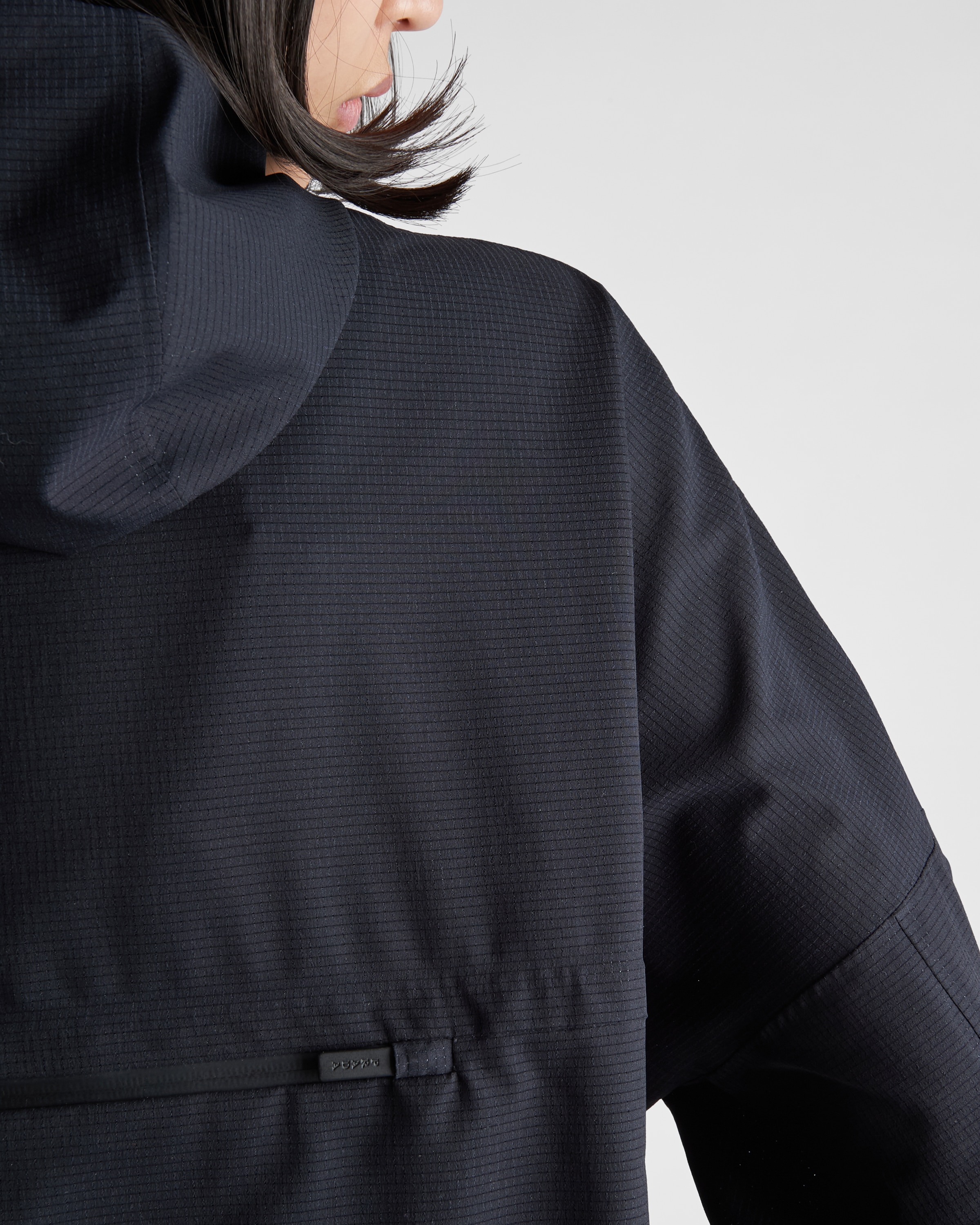 美品 XL プラダ レザージャケット 黒 イタリア製 42 大きいサイズ リブ袖 PRADA - PRADA プラダ ライダース 50(XL位) 黒 【古着】【中古