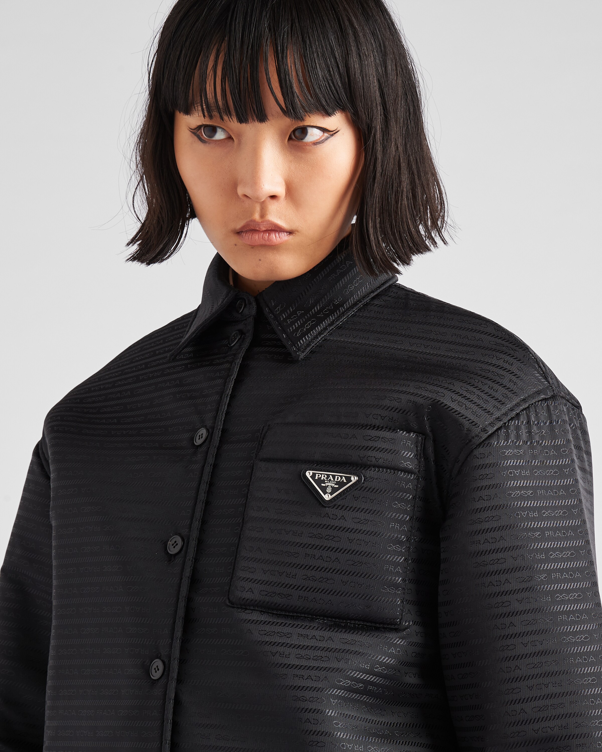 Black Re-Nylon jacket | Prada