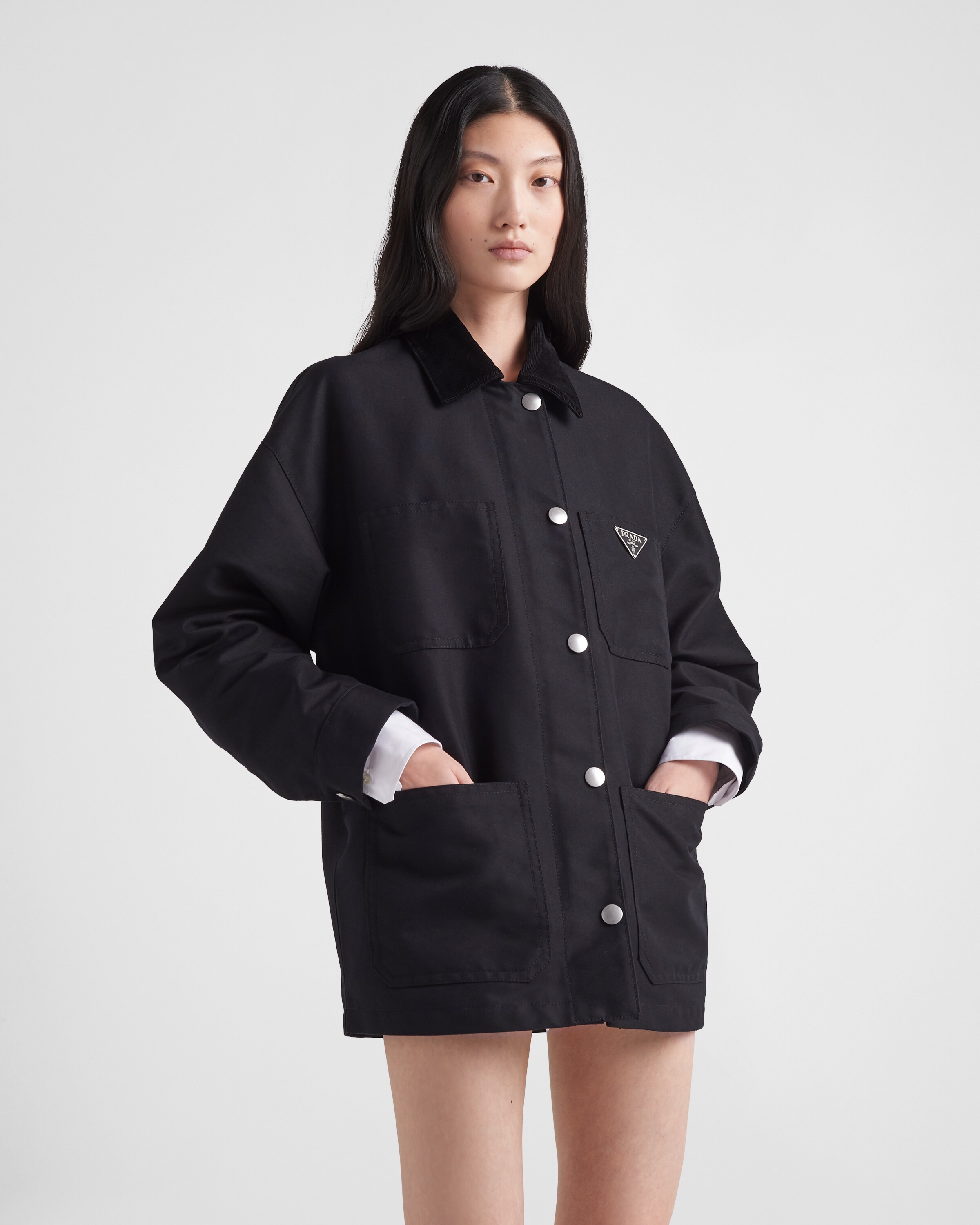 Prada Technical canvas blouson jacket 4