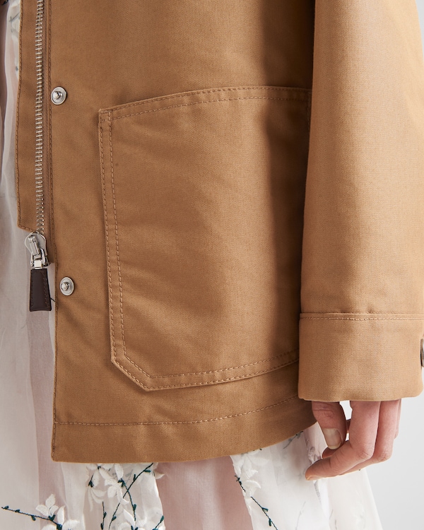 Technical canvas Blouson