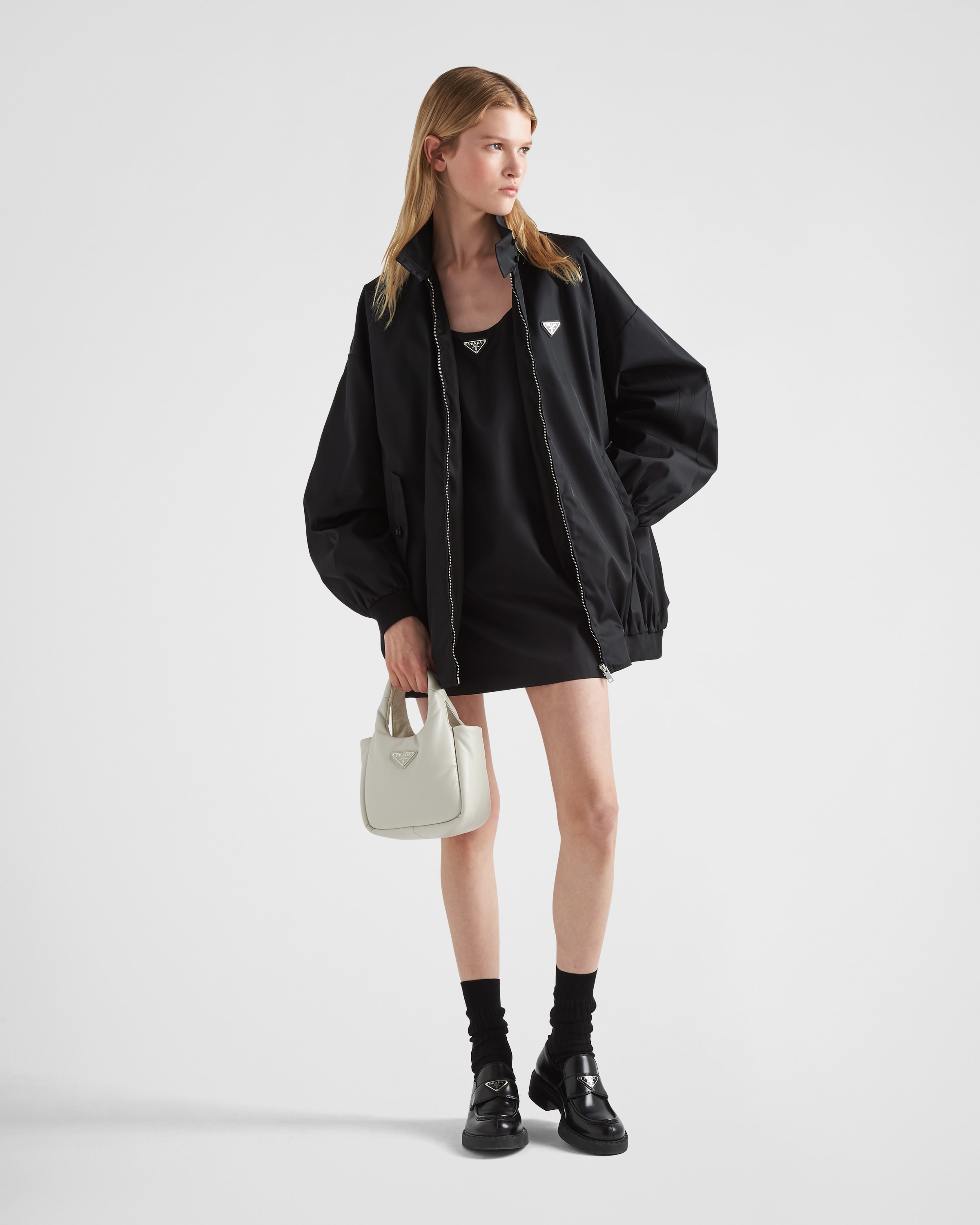 Prada raincoat on sale womens