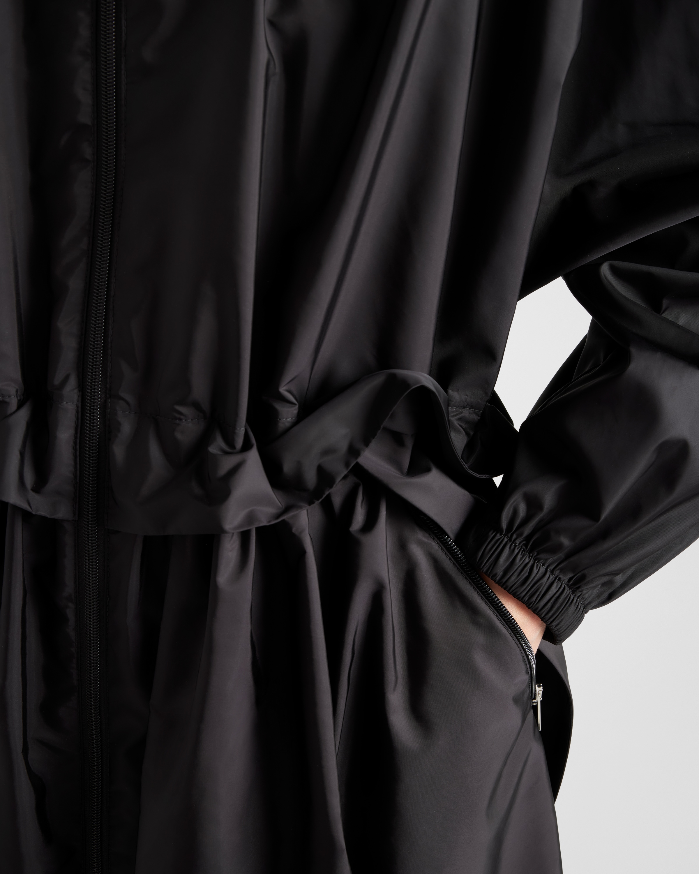 Black Light Re-nylon Raincoat | PRADA