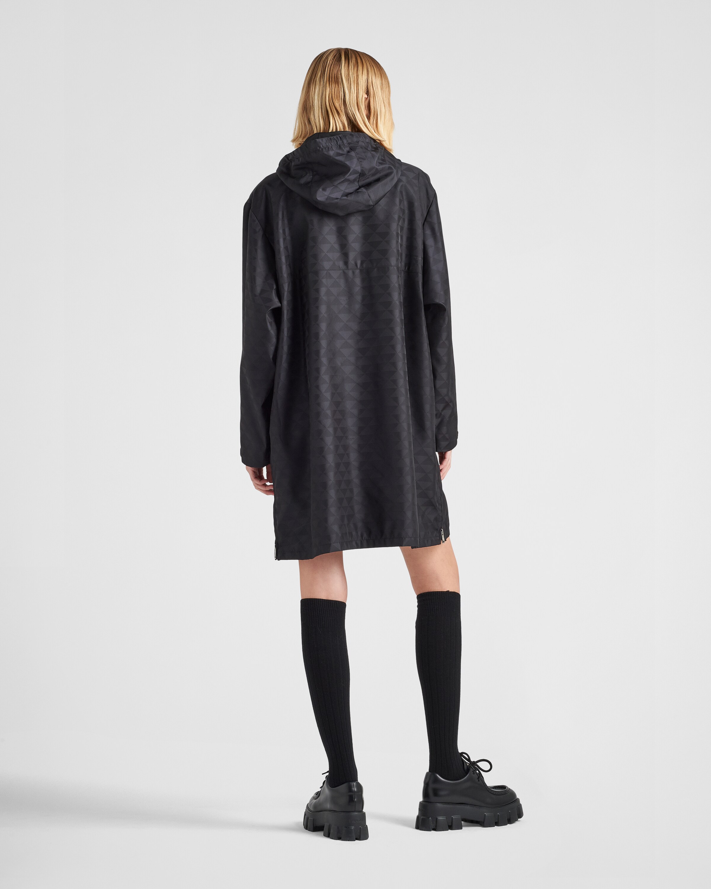 Prada nylon raincoat 2025