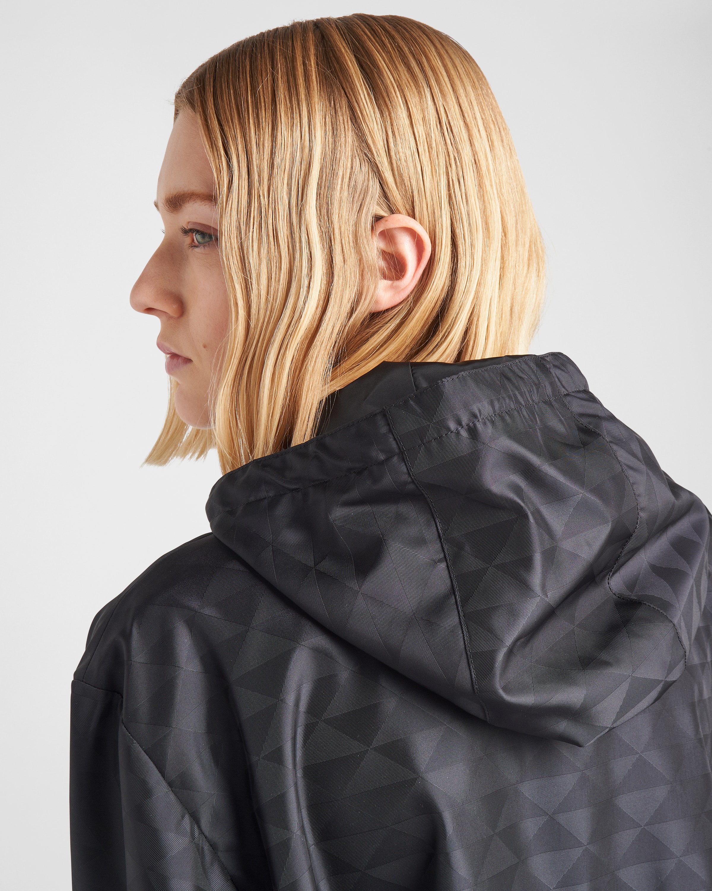 Prada discount nylon raincoat