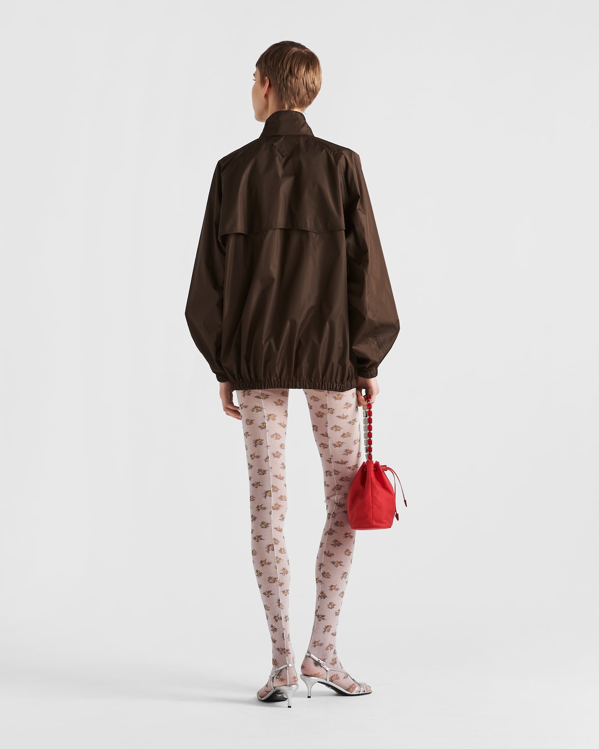 Prada 25 Short Light Brown Cotton main image 1
