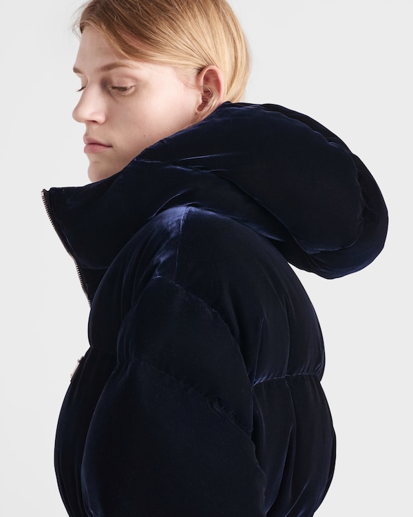 Velvet down jacket Velvet down jacket