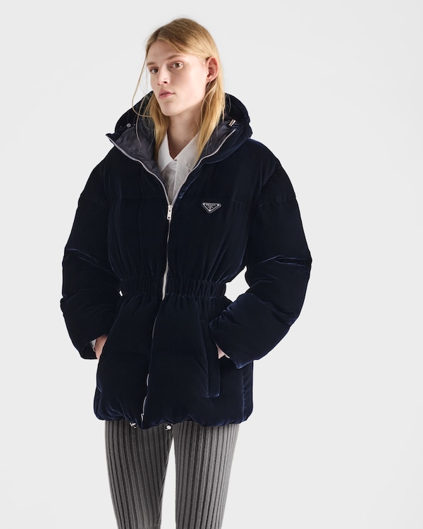 Velvet down jacket Velvet down jacket