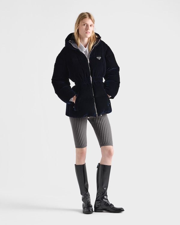 Velvet down jacket Velvet down jacket