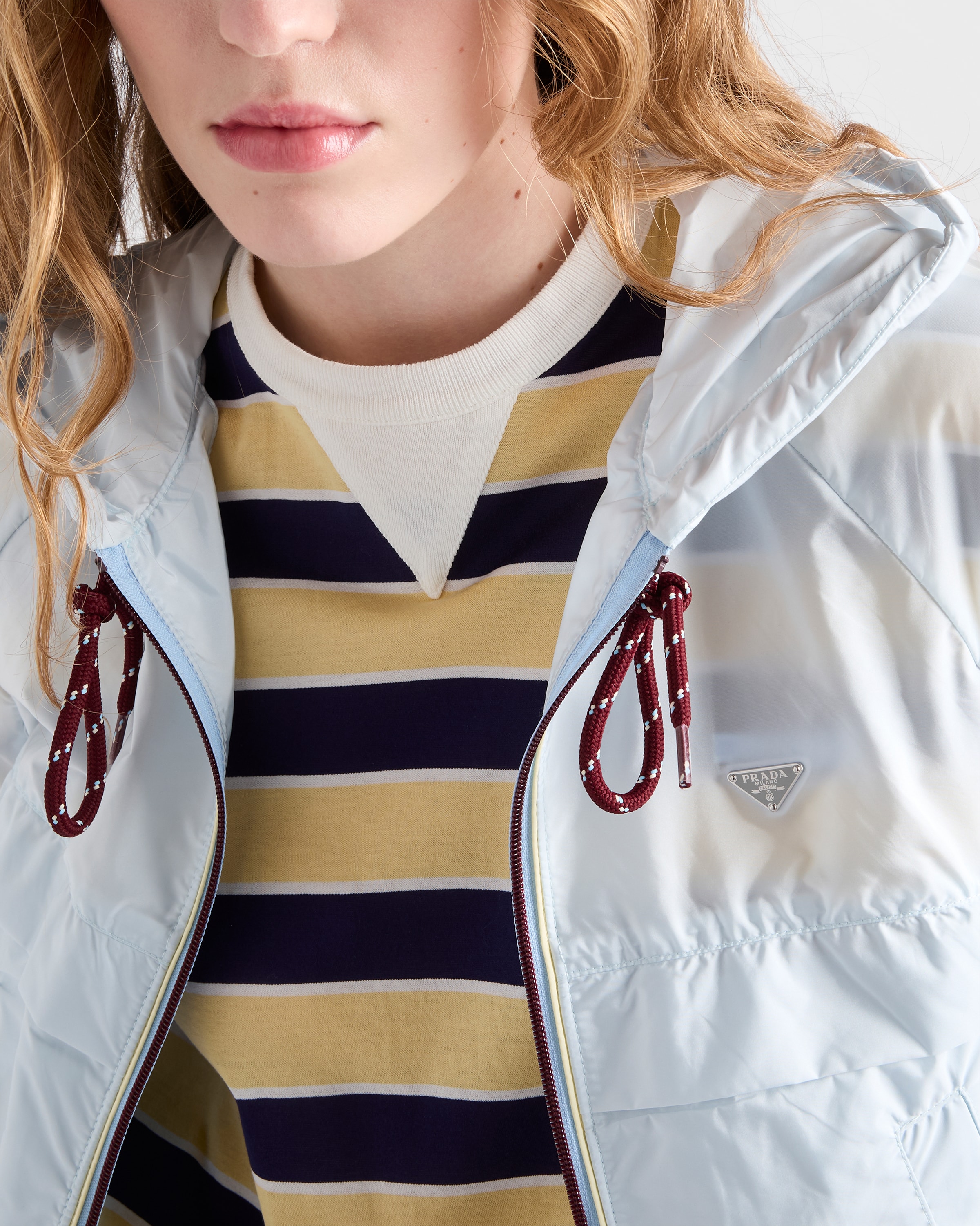 Crystal Lightweight Re-Nylon jacket | PRADA - United States