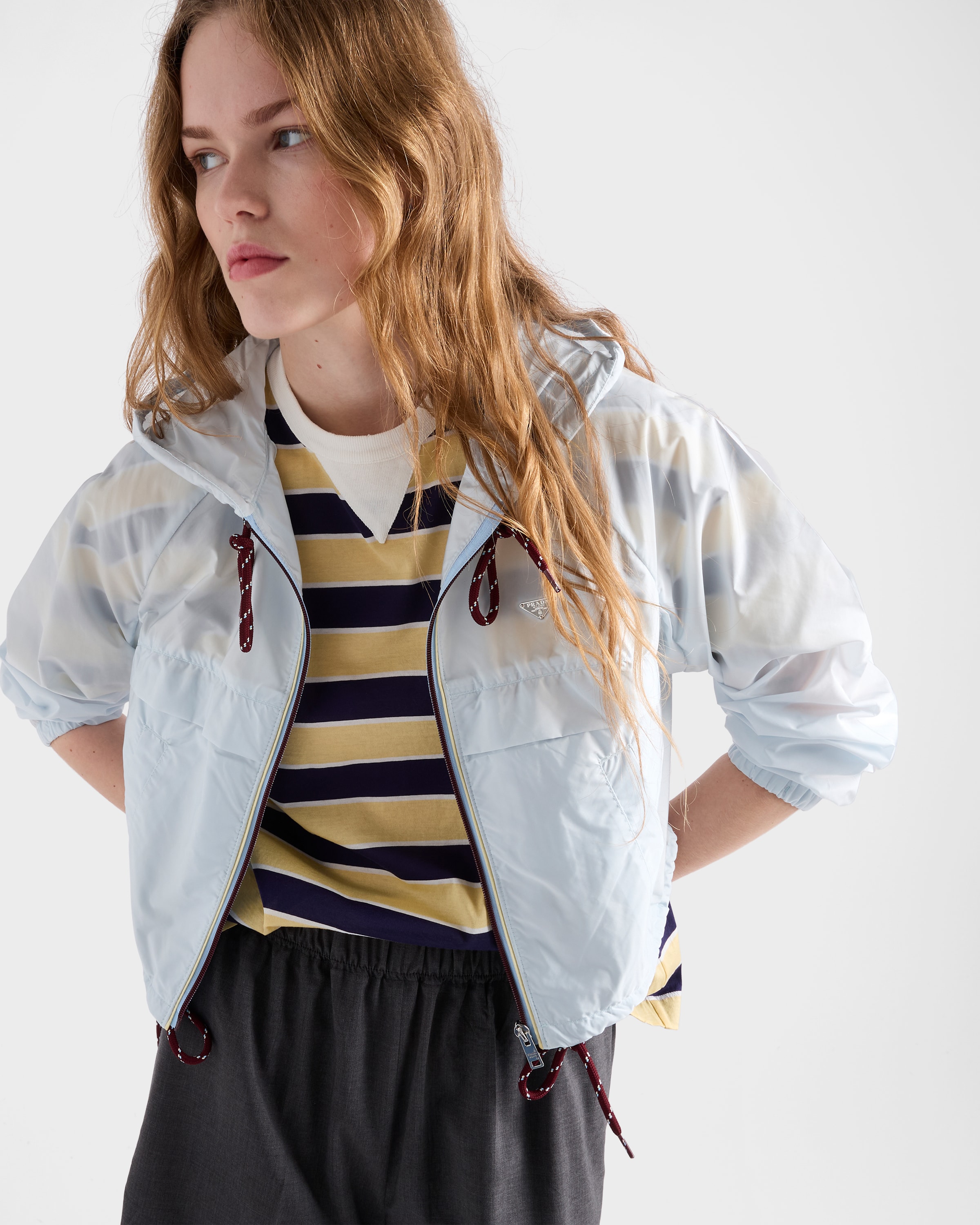Crystal Lightweight Re-nylon Jacket | PRADA - United States