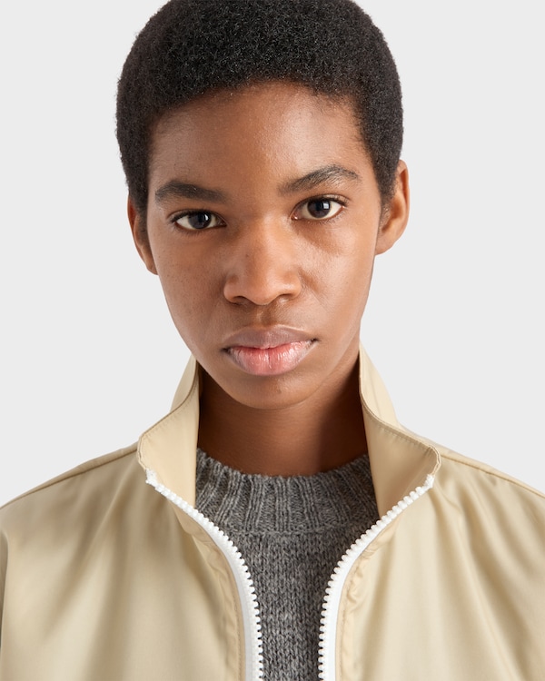 Re-Nylon blouson jacket - Desert Re-Nylon blouson jacket - Desert