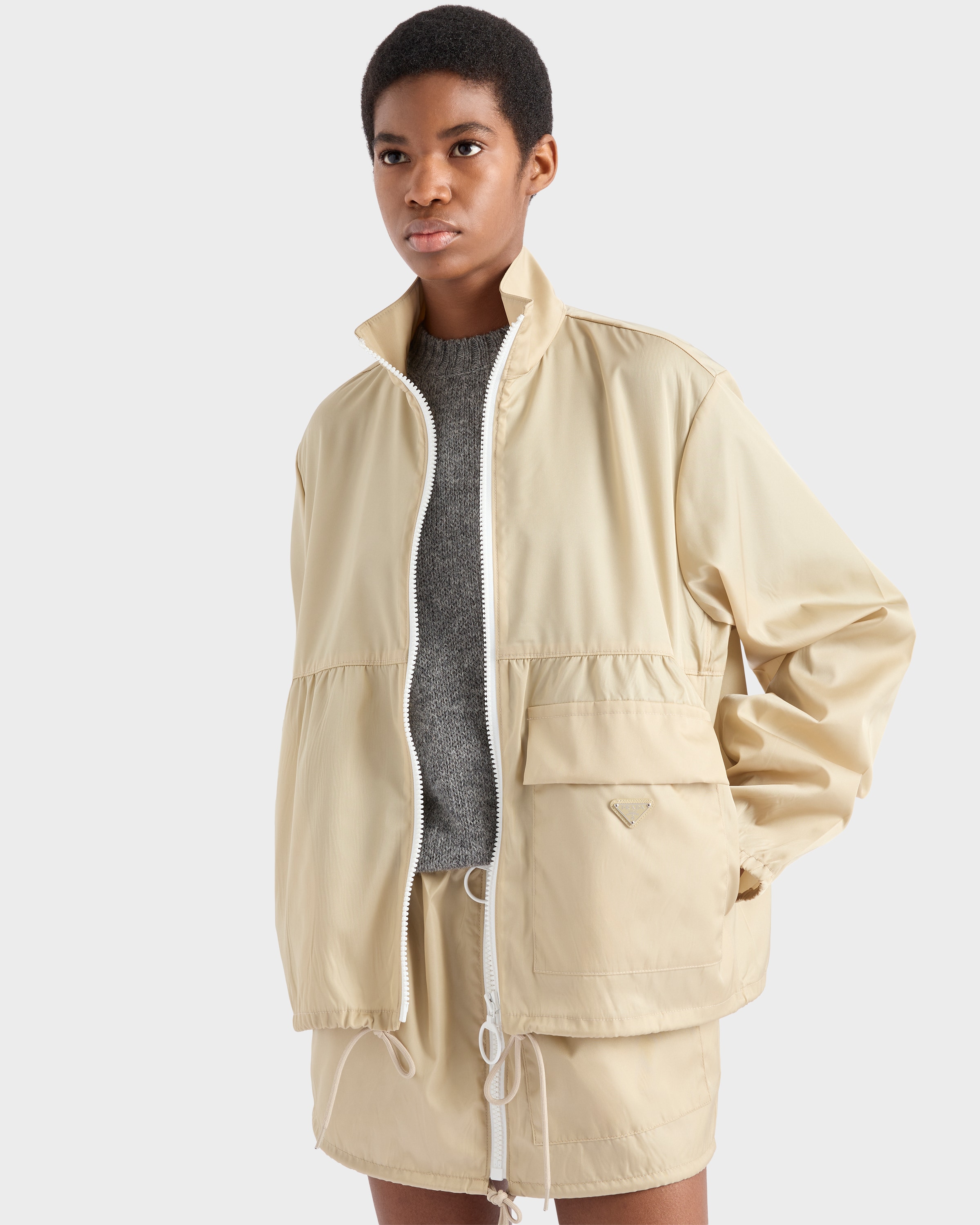 Prada Re-nylon Blouson Jacket