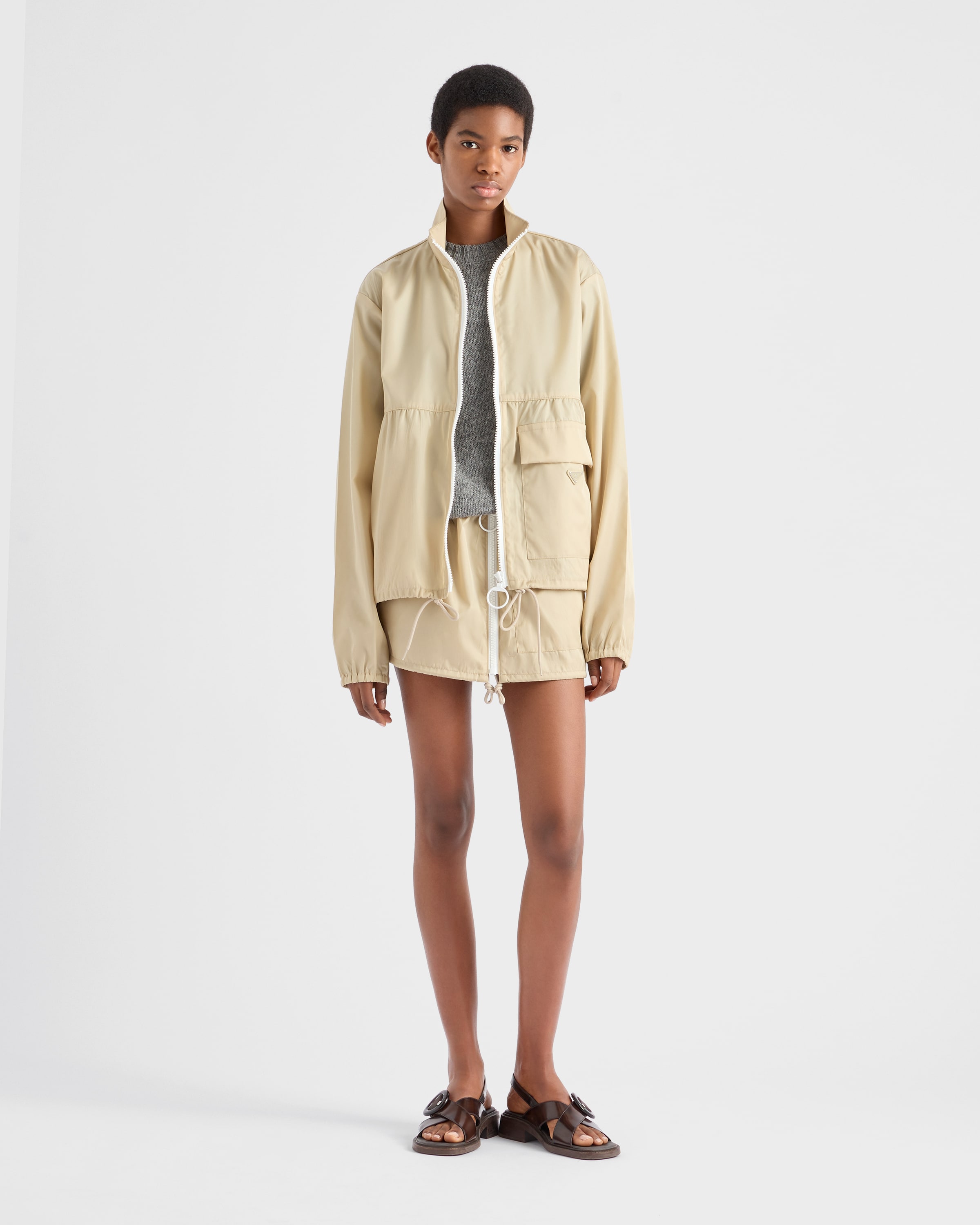 Prada Re-nylon Blouson Jacket