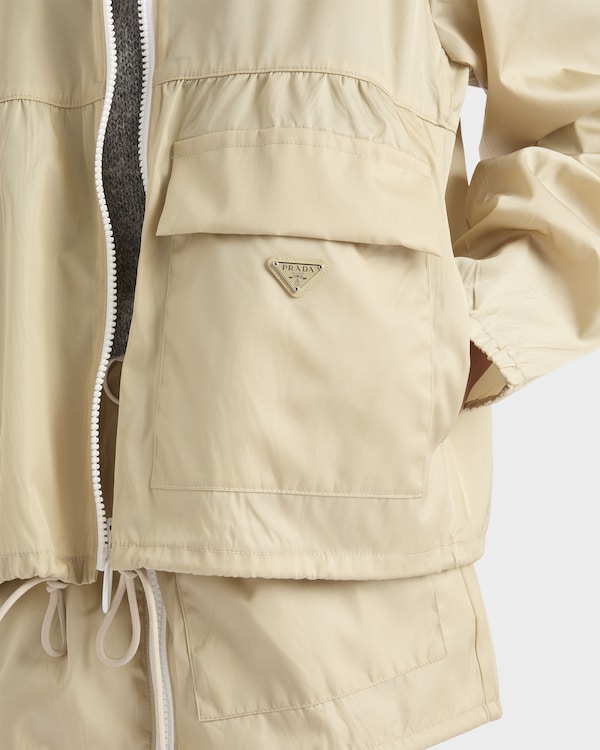 Re-Nylon blouson jacket - Desert Re-Nylon blouson jacket - Desert