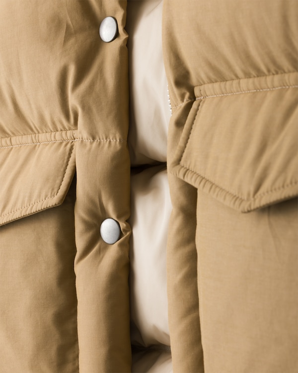 Medium-weight technical fabric down jacket Medium-weight technical fabric down jacket