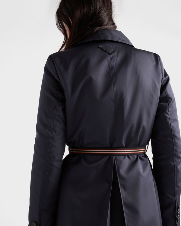 Re-Nylon raincoat - Blue Re-Nylon raincoat - Blue