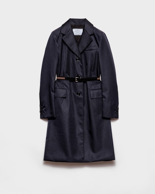 Blue Re-Nylon raincoat | PRADA