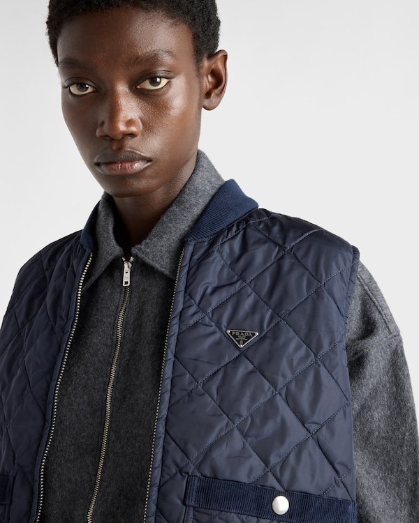 Gilet en Re-Nylon Gilet en Re-Nylon