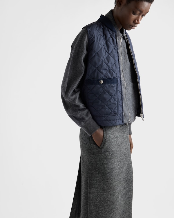 Gilet en Re-Nylon Gilet en Re-Nylon