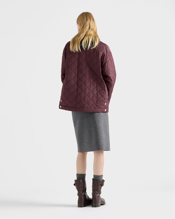 Re-Nylon blouson jacket - Garnet Re-Nylon blouson jacket - Garnet