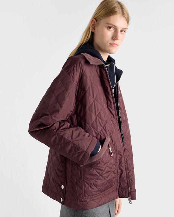 Re-Nylon blouson jacket - Garnet Re-Nylon blouson jacket - Garnet