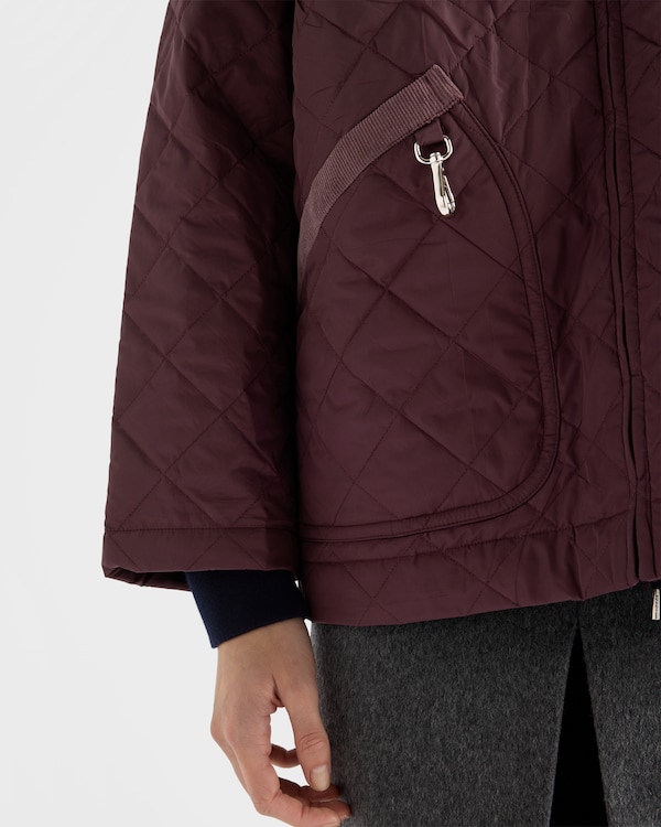 Re-Nylon blouson jacket - Garnet Re-Nylon blouson jacket - Garnet