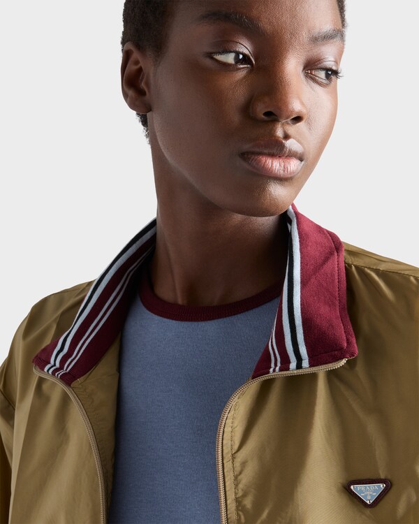 ライトウェイト Re-Nylon ブルゾンジャケット - セサミ ライトウェイト Re-Nylon ブルゾンジャケット - セサミ