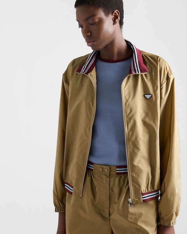 ライトウェイト Re-Nylon ブルゾンジャケット - セサミ ライトウェイト Re-Nylon ブルゾンジャケット - セサミ