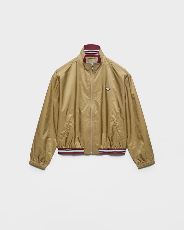 ライトウェイト Re-Nylon ブルゾンジャケット - セサミ ライトウェイト Re-Nylon ブルゾンジャケット - セサミ