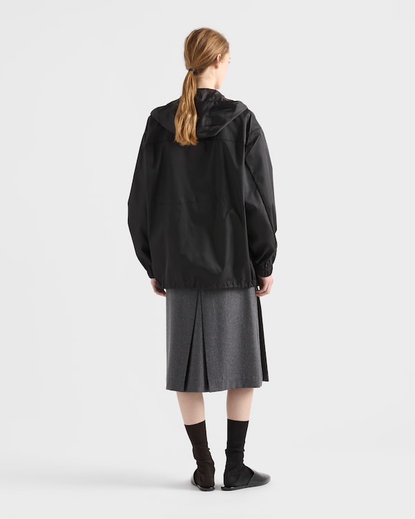 Re-Nylon blouson jacket - Black Re-Nylon blouson jacket - Black